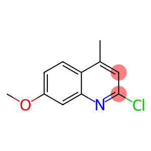 2-氯-7-甲氧基-4-甲基喹啉