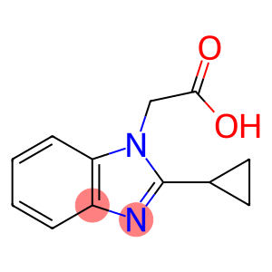 2-(2-环丙基-1H-苯并[D]咪唑-1-基)乙酸