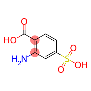 3-氨基-4-羧基苯磺酸