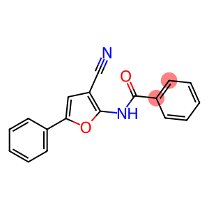 Benzamide, N-(3-cyano-5-phenyl-2-furanyl)-