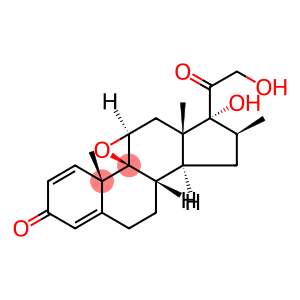 9b,11b-环氧-16b-甲基孕甾-1,4-二烯-17a,21-二醇-3,20-二酮