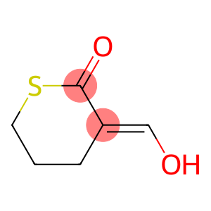 Valeric acid, 2-(hydroxymethylene)-5-mercapto-, delta-(thio lactone) (6CI)
