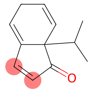 1H-Inden-1-one,5,7a-dihydro-7a-(1-methylethyl)-(9CI)