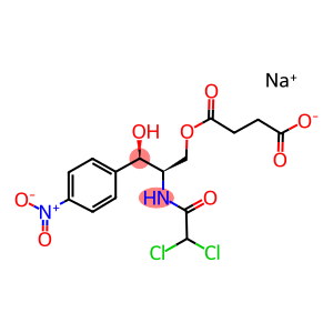 4-[2-[(2,2-二氯乙酰)氨基]-3-羟基-3-(4-硝基苯基)丙氧基]-4-氧代丁酸钠