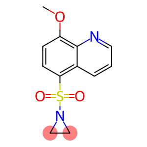 1-[(8-Methoxy-5-quinolinyl)sulfonyl]aziridine