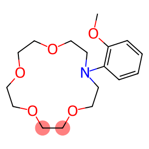 1,4,7,10-Tetraoxa-13-azacyclopentadecane, 13-(2-methoxyphenyl)-