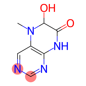 6-hydroxy-5-methyl-5,8-dihydro-6H-pteridin-7-one