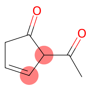 3-Cyclopenten-1-one, 2-acetyl- (6CI)