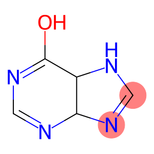4H-Purin-6-ol, 5,7-dihydro- (9CI)