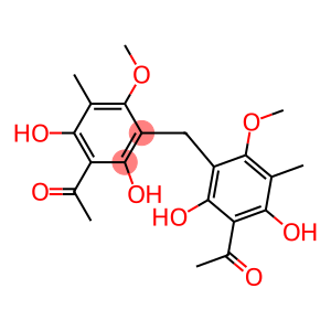 Bis(3-acetyl-2,4-dihydroxy-6-methoxy-5-methylphenyl)methane
