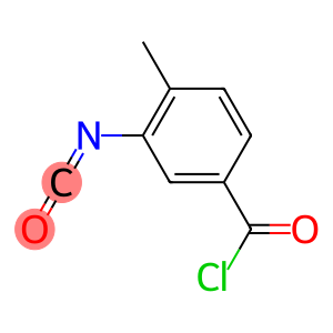 Isocyanic acid, 5-(chloroformyl)-o-tolyl ester (6CI)