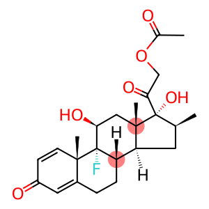 16beta-甲基-11beta,17alpha,21-三羟基-9alpha-氟-孕甾-1,4-二烯-3,20-二酮-21-醋酸酯
