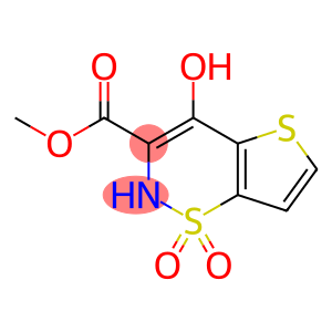 methy1 4-hydroxy-2H-thieno[2,3 -e]-1,2-thiazine-3-carboxylate-1, 1-dioxide