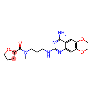 2-Furancarboxamide, N-[3-[(4-amino-6,7-dimethoxy-2-quinazolinyl)amino]propyl]tetrahydro-N-methyl-
