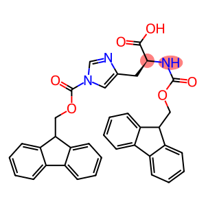N(alpha),N(im)-di-fmoc-L-histidine