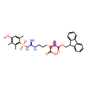 FMOC-N-OMEGA-(4-METHOXY-2,3,6-TRIMETHYLBENZENESULFONYL)-L-ARGININE