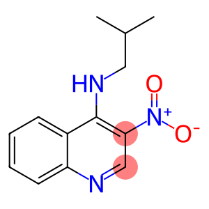 4-Quinolinamine, N-(2-methylpropyl)-3-nitro-