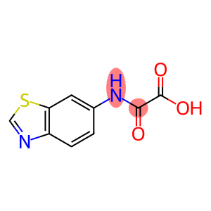 Oxamic acid, 6-benzothiazolyl- (6CI)