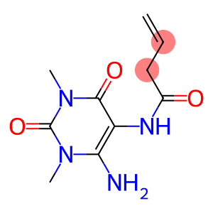 3-Butenamide,  N-(6-amino-1,2,3,4-tetrahydro-1,3-dimethyl-2,4-dioxo-5-pyrimidinyl)-