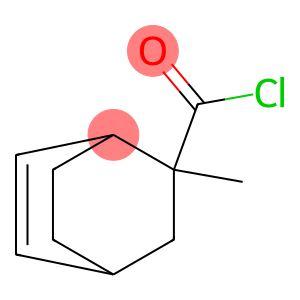 Bicyclo[2.2.2]oct-5-ene-2-carbonyl chloride, 2-methyl- (6CI)
