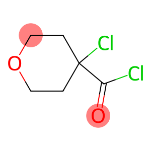 2H-Pyran-4-carbonyl chloride, 4-chlorotetrahydro- (9CI)