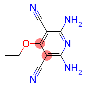 3,5-Pyridinedicarbonitrile,2,6-diamino-4-ethoxy-(6CI)