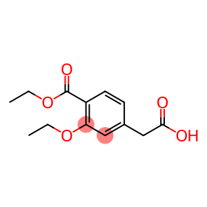 2-[3-ethoxy-4-(ethoxycarbonyl)phenyl]acetic acid