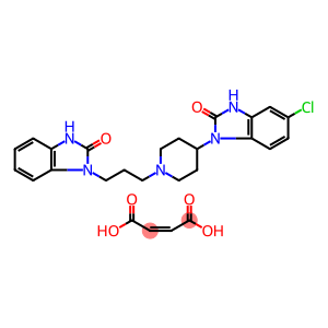6-chloro-3-[1-[3-(2-oxo-3H-benzimidazol-1-yl)propyl]piperidin-4-yl]-1H-benzimidazol-2-one