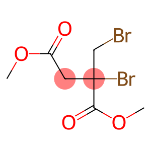 Butanedioic acid, 2-bromo-2-(bromomethyl)-, dimethyl ester (9CI)