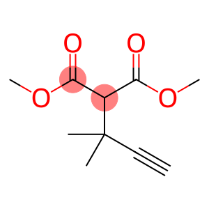 Propanedioic acid, 2-(1,1-dimethyl-2-propyn-1-yl)-, 1,3-dimethyl ester