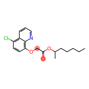 1-Methylhexyl (5-chloroquinolin-8-yloxy)acetate