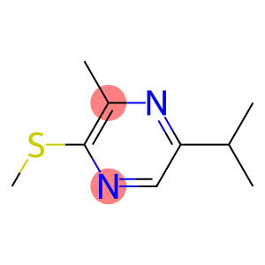 Pyrazine, 3-methyl-5-(1-methylethyl)-2-(methylthio)- (9CI)