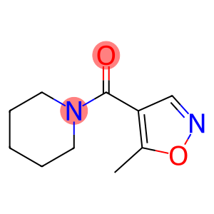 1-(5-methyl-1,2-oxazole-4-carbonyl)piperidine