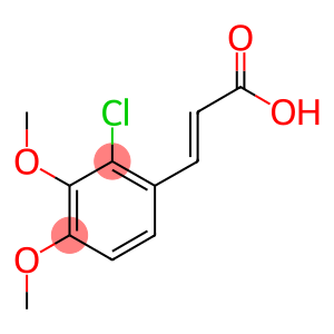 3-(2-Chloro-3,4-dimethoxyphenyl)acrylic acid, 3-(2-Chloro-3,4-dimethoxyphenyl)prop-2-enoic acid