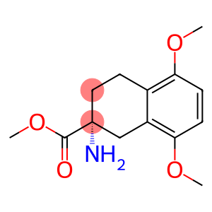 2-Naphthalenecarboxylic acid, 2-amino-1,2,3,4-tetrahydro-5,8...