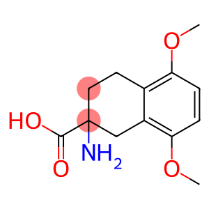 2-氨基-5,8-二甲氧基-1,2,3,4-四氢萘-2-羧酸