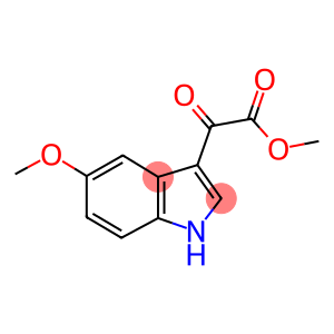 2-(5-甲氧基-3-吲哚基)-2-氧代乙酸甲酯
