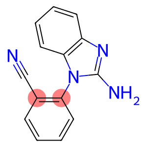 2-(2-amino-1H-1,3-benzodiazol-1-yl)benzonitrile