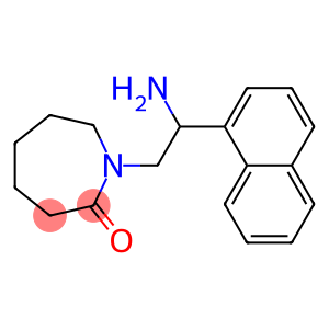 1-[2-amino-2-(naphthalen-1-yl)ethyl]azepan-2-one
