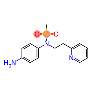 (4-aminophenyl)-N-[2-(pyridin-2-yl)ethyl]methanesulfonamide
