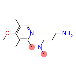(3-aminopropyl)[(4-methoxy-3,5-dimethylpyridin-2-yl)methyl]methylamine