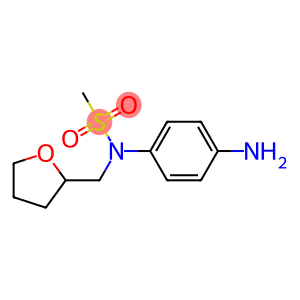 (4-aminophenyl)-N-(oxolan-2-ylmethyl)methanesulfonamide