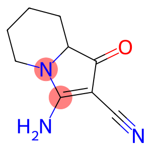 3-AMINO-1-OXO-1,5,6,7,8,8A-HEXAHYDROINDOLIZINE-2-CARBONITRILE