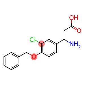 3-AMINO-3-(4-BENZYLOXY-3-CHLORO-PHENYL)-PROPIONIC ACID