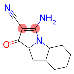 3-AMINO-1-OXO-4A,5,6,7,8,8A,9,9A-OCTAHYDRO-1H-PYRROLO[1,2-A]INDOLE-2-CARBONITRILE