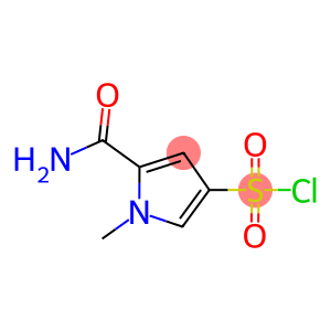 5-(AMINOCARBONYL)-1-METHYL-1H-PYRROLE-3-SULFONYL CHLORIDE