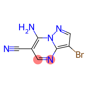 7-amino-3-bromopyrazolo[1,5-a]pyrimidine-6-carbonitrile