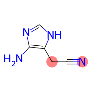 2-(5-amino-3H-imidazol-4-yl)acetonitrile