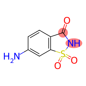 6-amino-2,3-dihydro-1H-1lambda~6~-benzo[d]isothiazole-1,1,3-trione