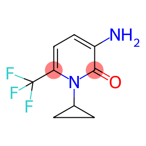 3-amino-1-cyclopropyl-6-(trifluoromethyl)pyridin-2(1H)-one